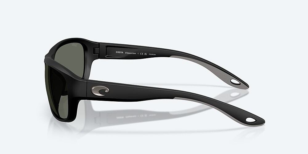 Costa Del Mar Clipperton - Matte Black - Gray Polarized Glass (580G)
