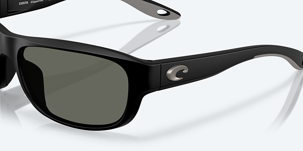 Costa Del Mar Clipperton - Matte Black - Gray Polarized Glass (580G)