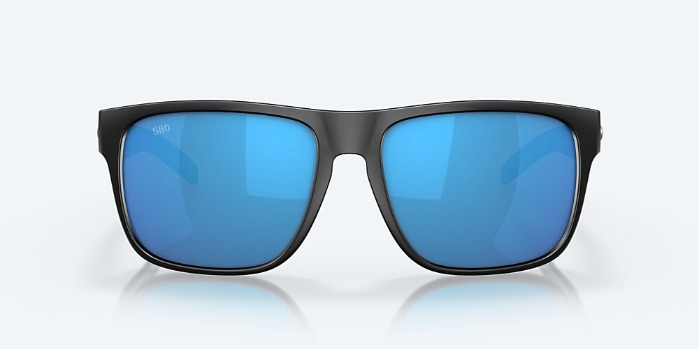 Costa Del Mar Spearo XL - Matte Black - Blue Mirror Polarized Glass (580G)