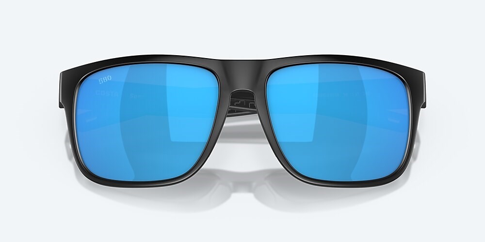 Costa Del Mar Spearo XL - Matte Black - Blue Mirror Polarized Glass (580G)