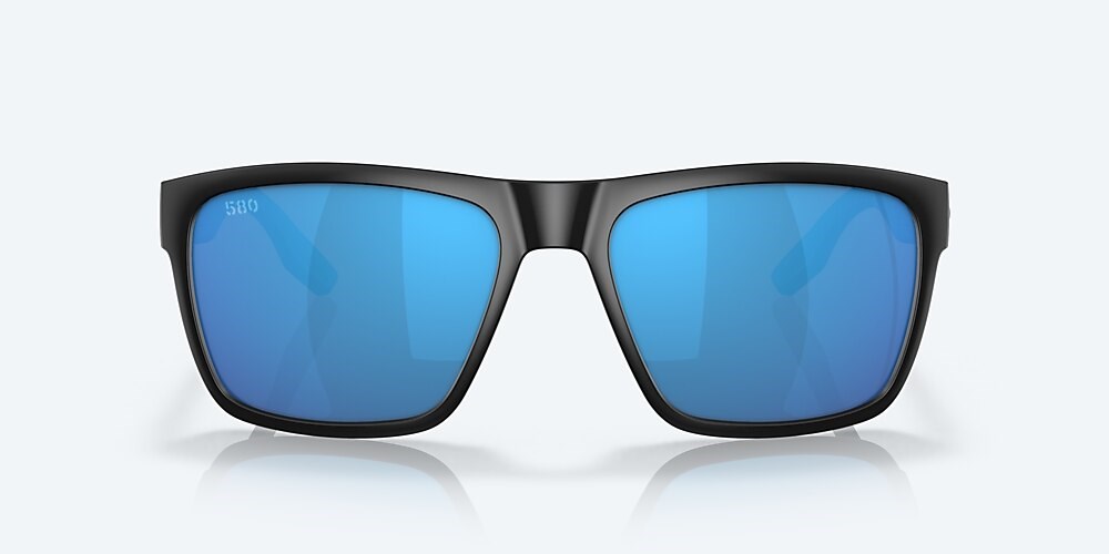 Costa Del Mar Paunch XL - Matte Black - Blue Mirror Polarized Glass (580G)