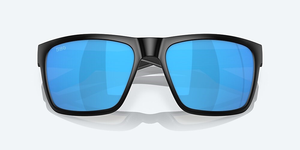 Costa Del Mar Paunch XL - Matte Black - Blue Mirror Polarized Glass (580G)