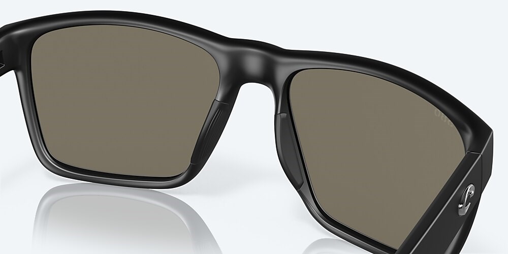 Costa Del Mar Paunch XL - Matte Black - Blue Mirror Polarized Glass (580G)