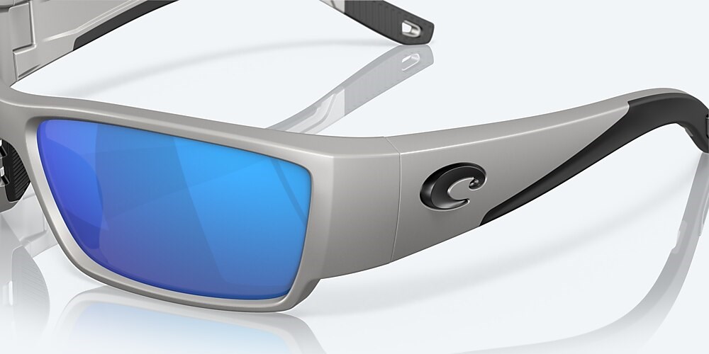 Costa Del Mar Corbina PRO - Metallic Silver - Blue Mirror Polarized Glass (580G)