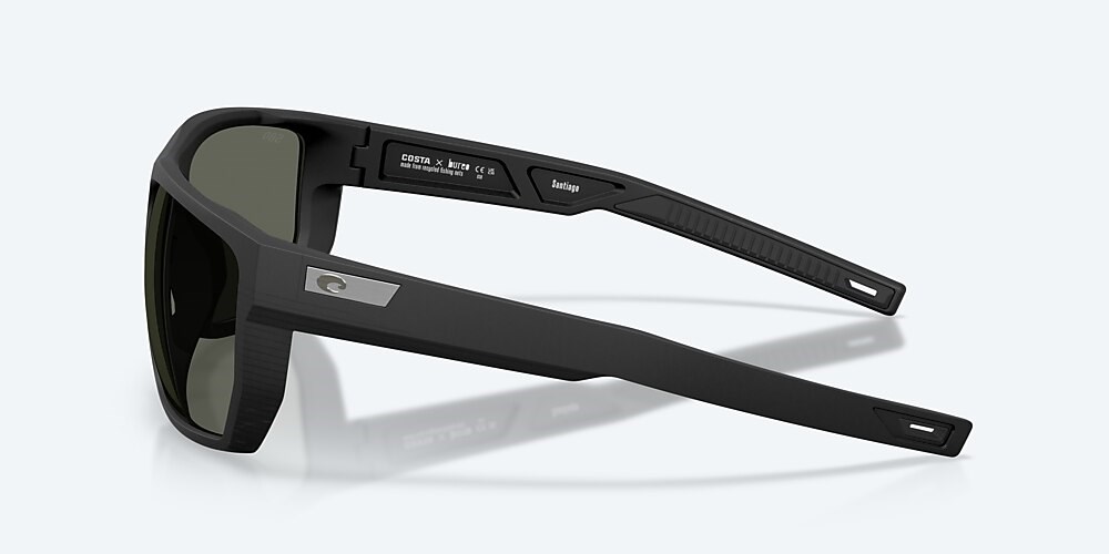 Costa Del Mar Santiago - Netplus Black - Gray Polarized Glass (580G)