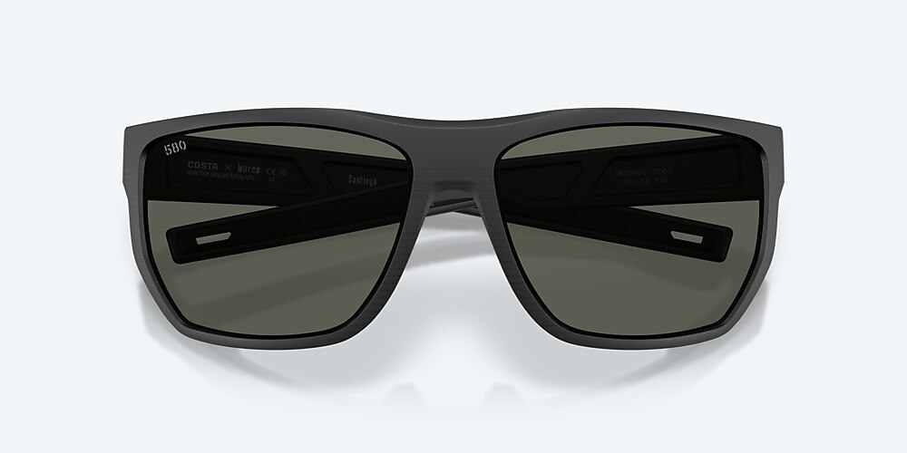 Costa Del Mar Santiago - Netplus Black - Gray Polarized Glass (580G)