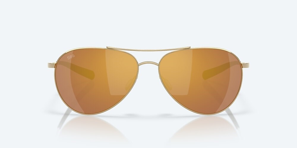 Costa Del Mar Piper - Brushed Gold - Gold Mirror Polarized Glass (580G)