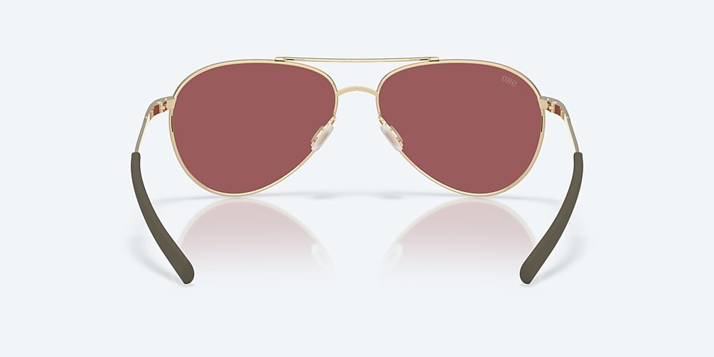 Costa Del Mar Piper - Brushed Gold - Gold Mirror Polarized Glass (580G)