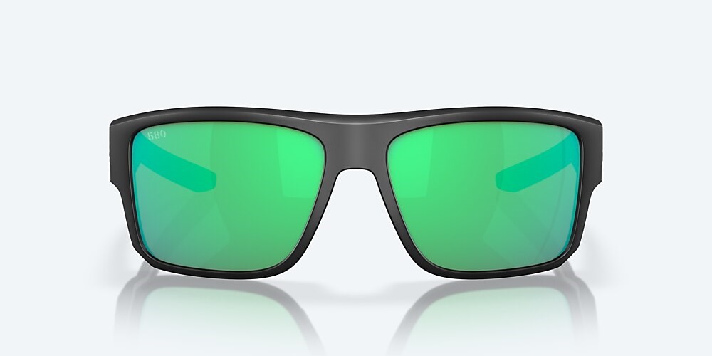 Costa Del Mar Taxman - Matte Black - Green Mirror Polarized Glass (580G)