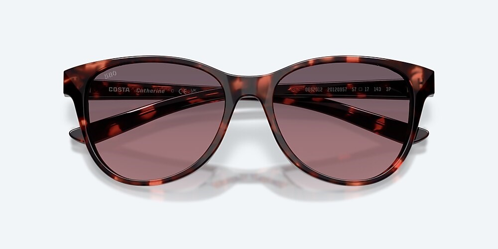 Costa Del Mar Catherine - Sunset Tortoise - Rose Gradient Polarized Glass (580G)